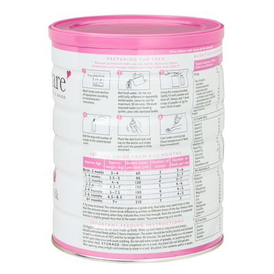 Nannycare Goat Milk Formula • Stage 1