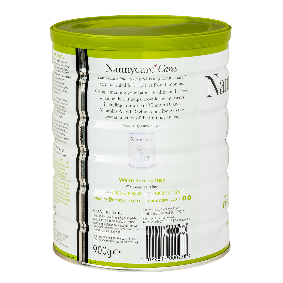 Nannycare Goat Milk Formula • Stage 2