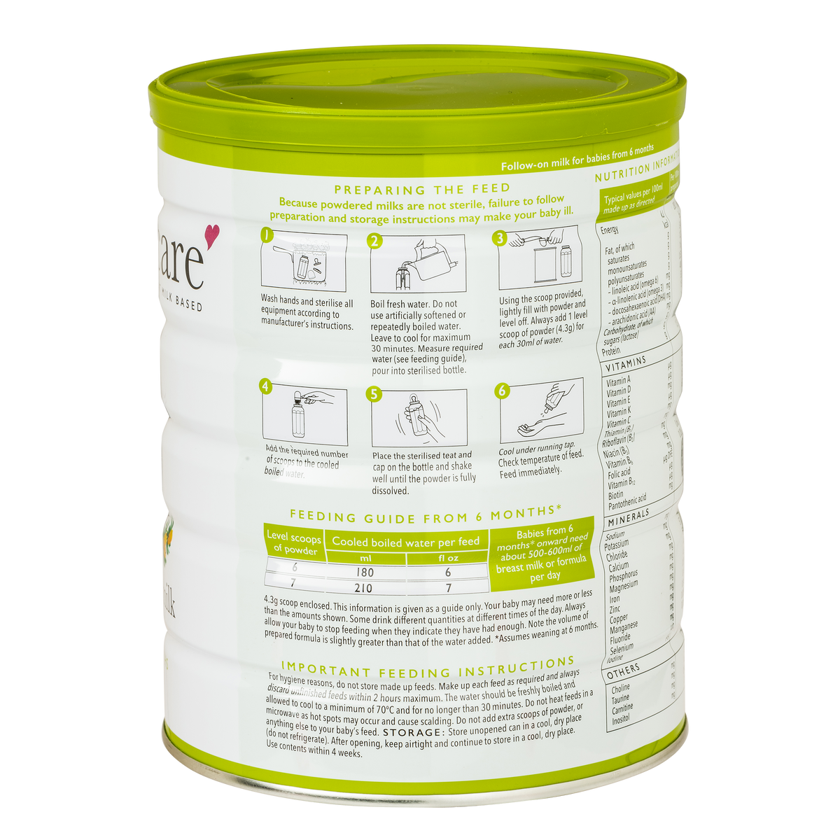 Nannycare Goat Milk Formula • Stage 2