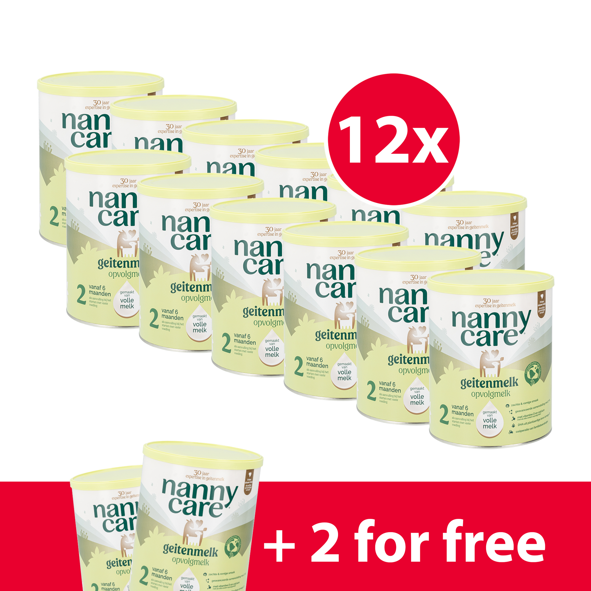 Nannycare Goat Milk Baby Formula • Stage 2