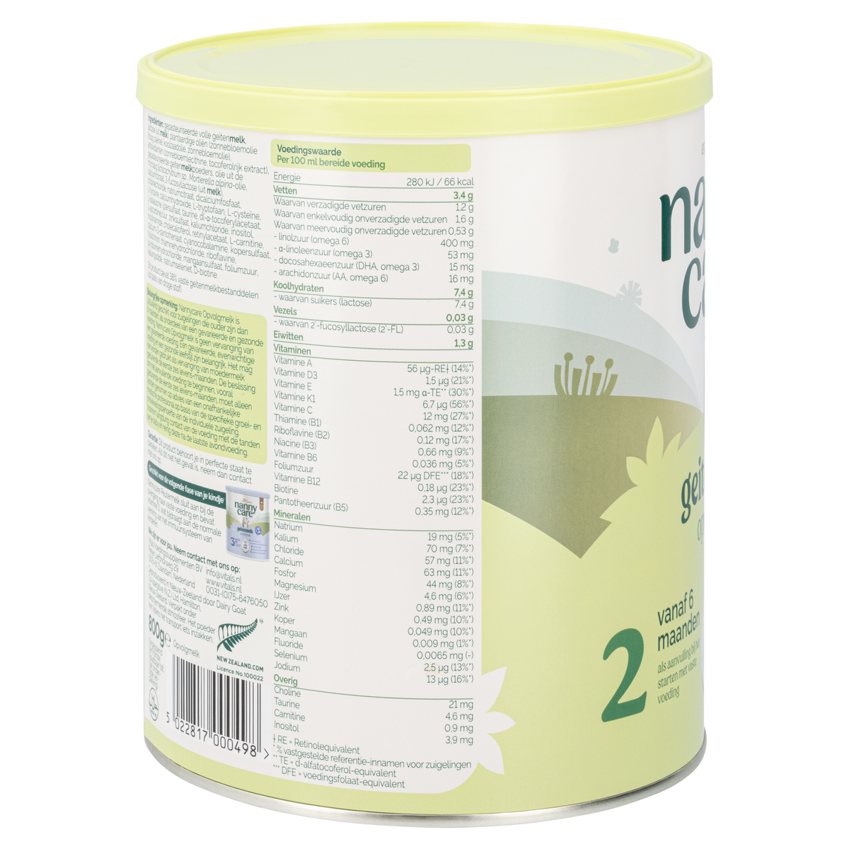 Nannycare Goat Milk Baby Formula • Stage 2
