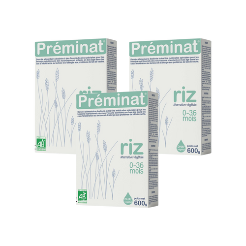 Préminat Riz Vegan Organic Infant Milk • All Stages