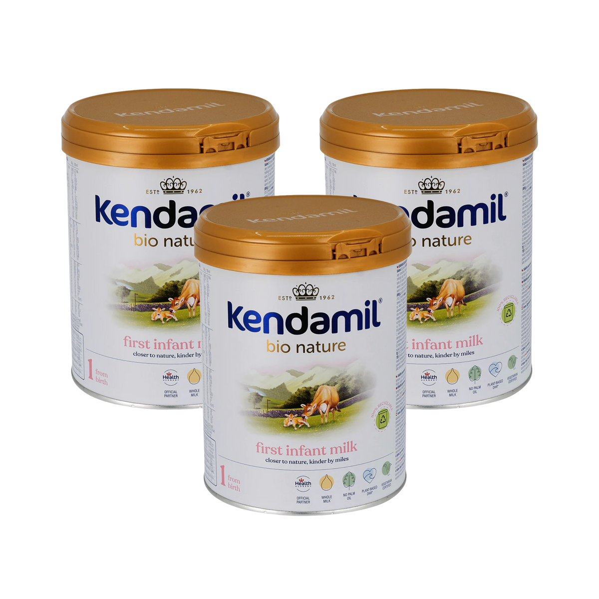 Kendamil Bio Nature Cow Milk Formula • Stage 1